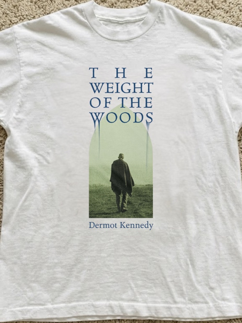 Dermot Kennedy The Weight of the Woods Music Artist Vintage White T-Shirt